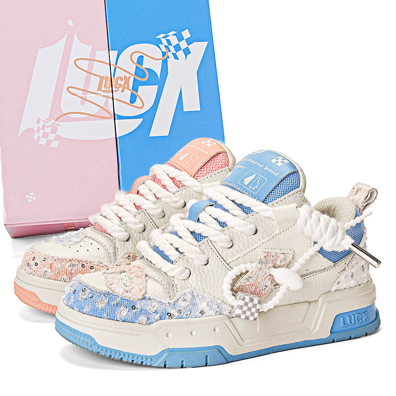 LUCX Счастливые туфли противоскользящие и износостойкие увеличивающие высоту низкие кеды унисекс - конфетные непарные, цвет Candy Mismatched
LUCX Счастливые туфли противоскользящие и износостойкие увеличивающие высоту низкие кеды унисекс - конфетные непарные, цвет Candy Mismatched