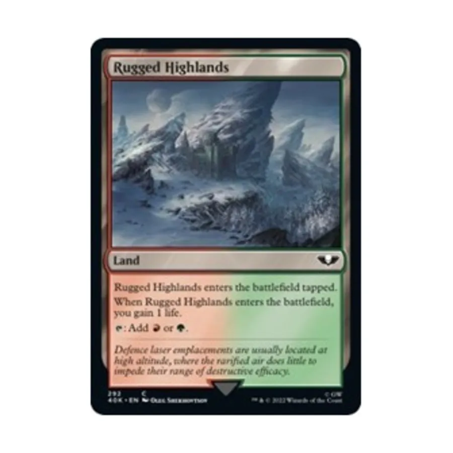 CCG Прочное Хайлендс (C), MTG - Universes Beyond: Warhammer 40,000
CCG Прочное Хайлендс (C), MTG - Universes Beyond: Warhammer 40,000