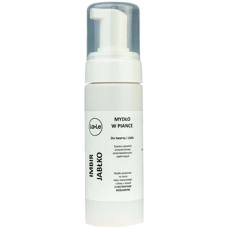 La-Le Imbir Jabłko пенное мыло для лица, 150 мл
La-Le Imbir Jabłko пенное мыло для лица, 150 мл
