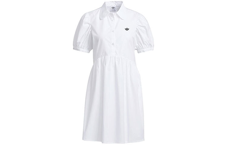 Платье с короткими рукавами женское белое Adidas Originals
Платье с короткими рукавами женское белое Adidas Originals