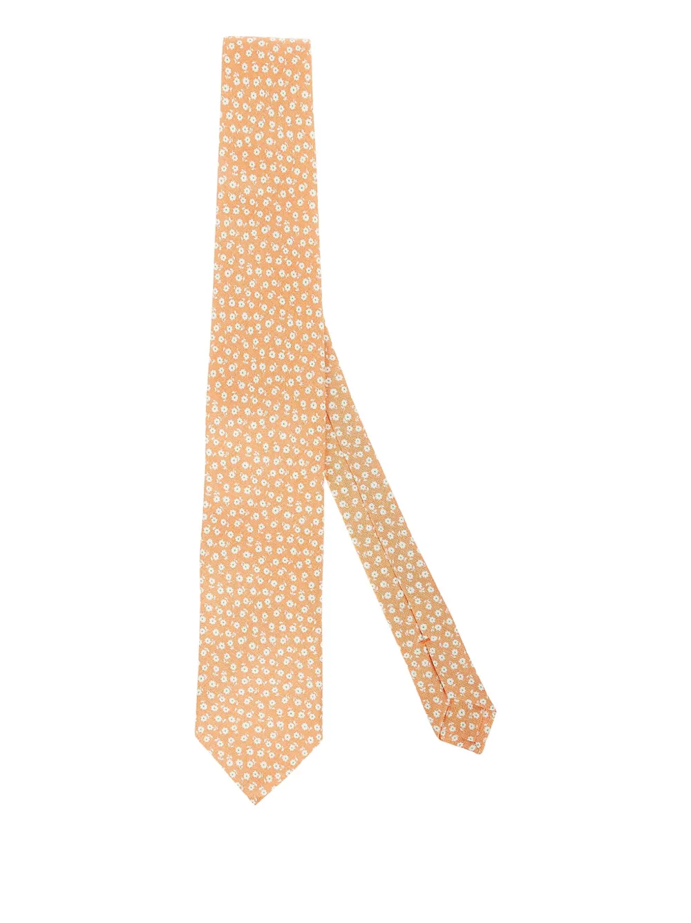 Шелковый галстук с цветочным принтом Bigi Milano, оранжевый
Шелковый галстук с цветочным принтом Bigi Milano, оранжевый