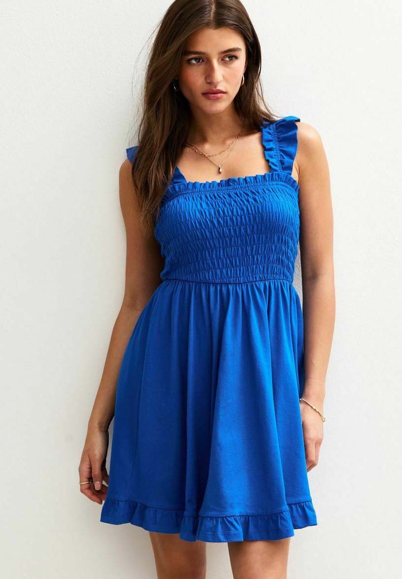 Платье New Look SHIRRED STRAPPY MINI, Bright Blue/Blue
Платье New Look SHIRRED STRAPPY MINI, Bright Blue/Blue