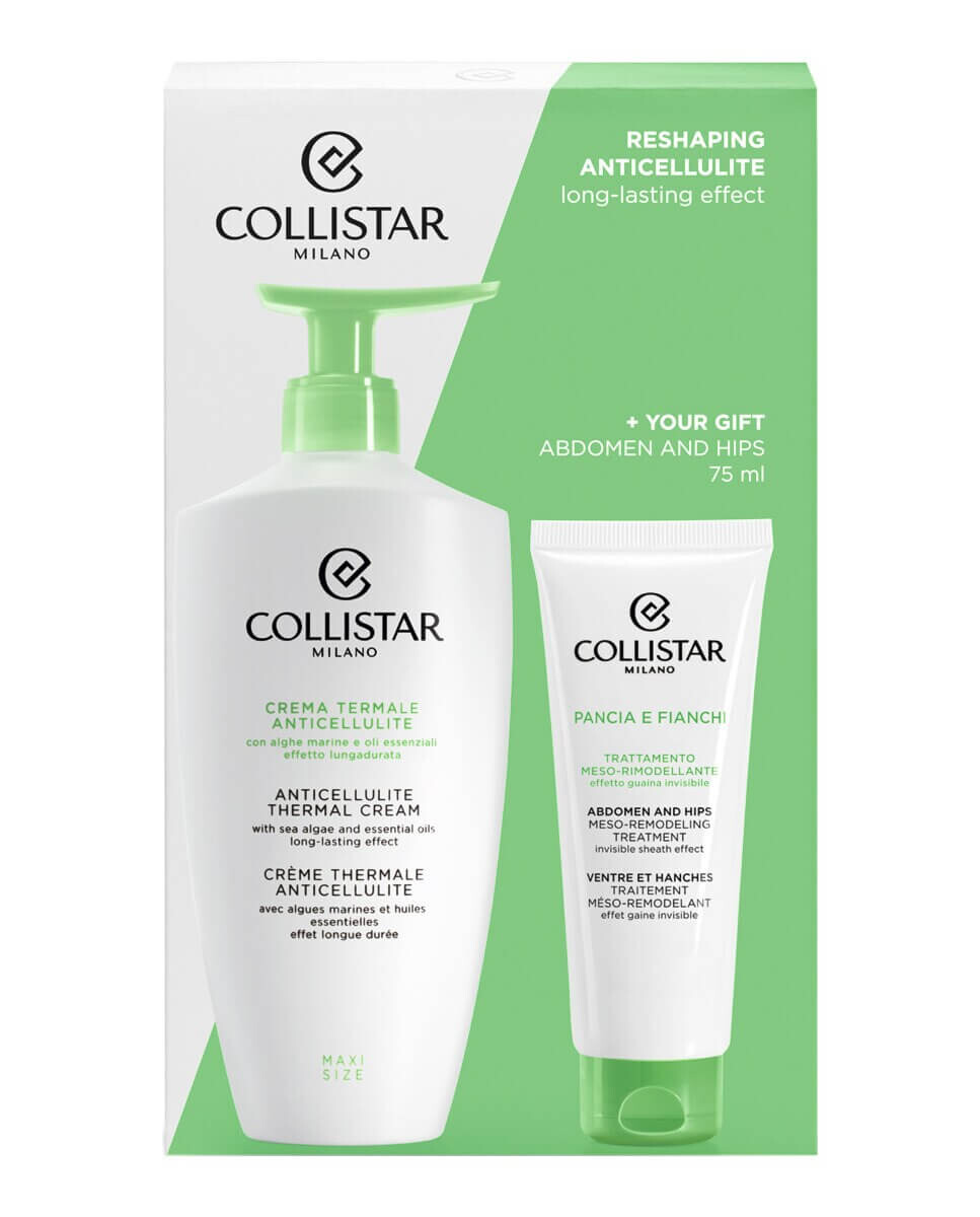 Подарочный набор Collistar Anti-Cellulite Remodeling Thermal Cream, 2 предмета
Подарочный набор Collistar Anti-Cellulite Remodeling Thermal Cream, 2 предмета