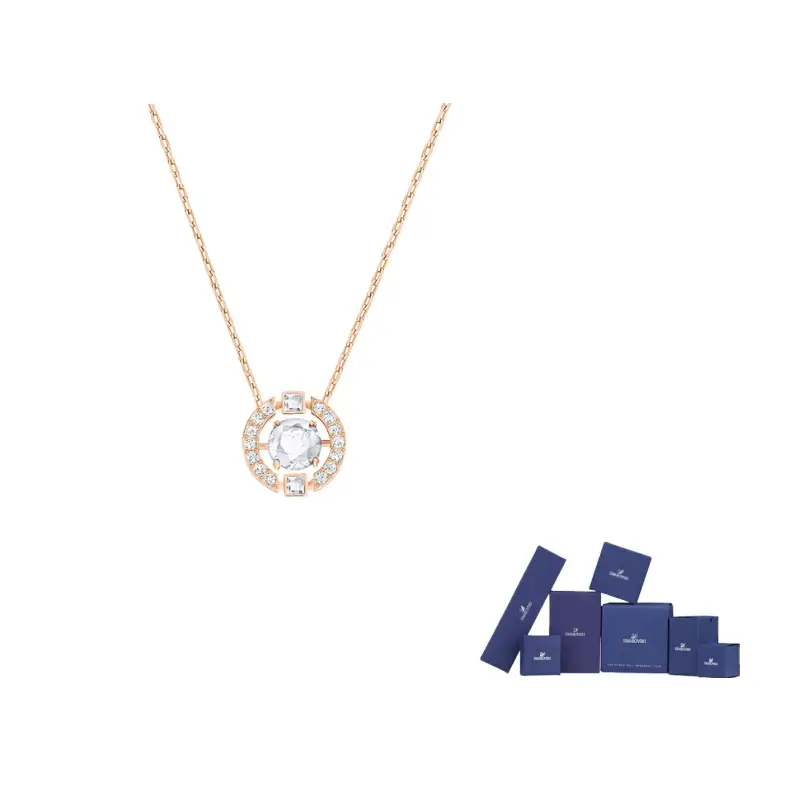 Swarovski Искусственный кристалл камень ожерелье женское Rose Gold
Swarovski Искусственный кристалл камень ожерелье женское Rose Gold