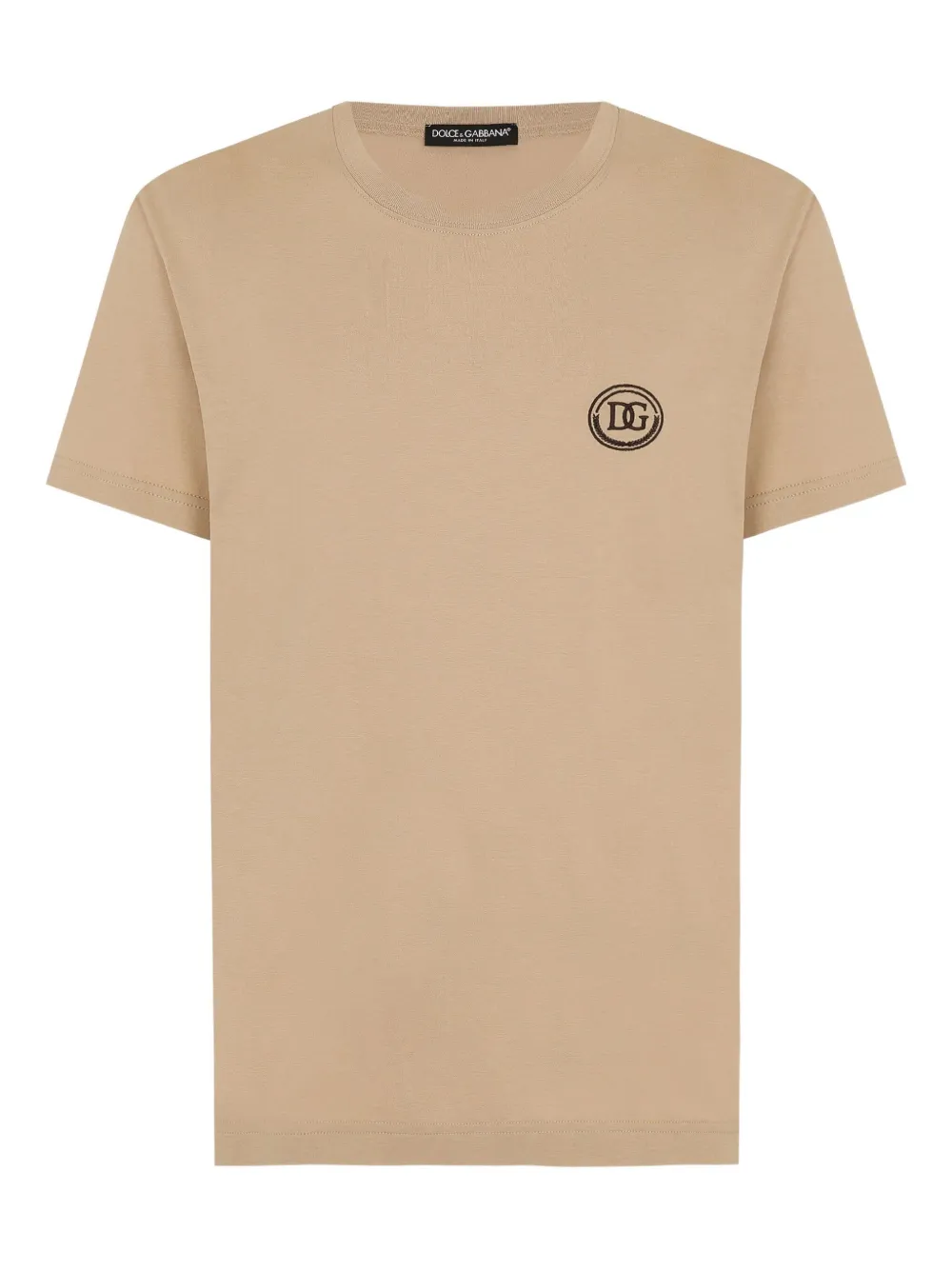 Футболка с круглым вырезом и вышитым логотипом DOLCE & GABBANA, нейтральный
Футболка с круглым вырезом и вышитым логотипом DOLCE & GABBANA, нейтральный