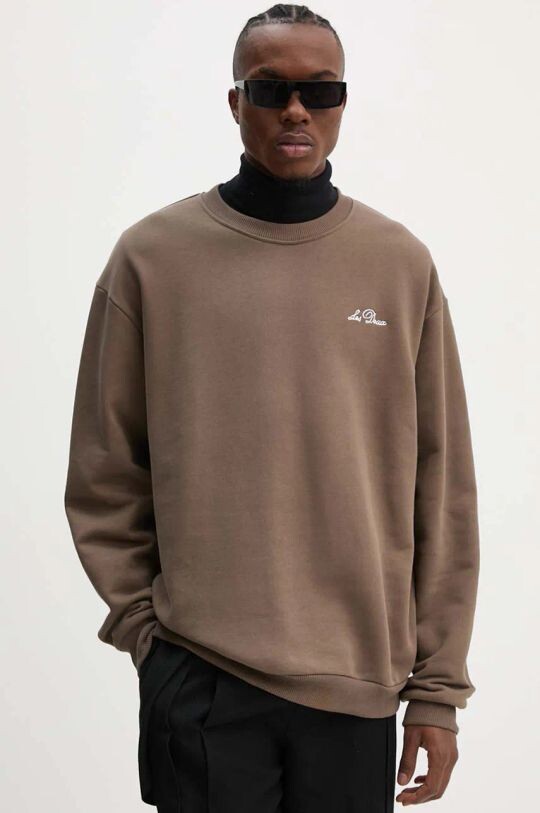 Хлопковая толстовка Les Deux, коричневый
Хлопковая толстовка Les Deux, коричневый