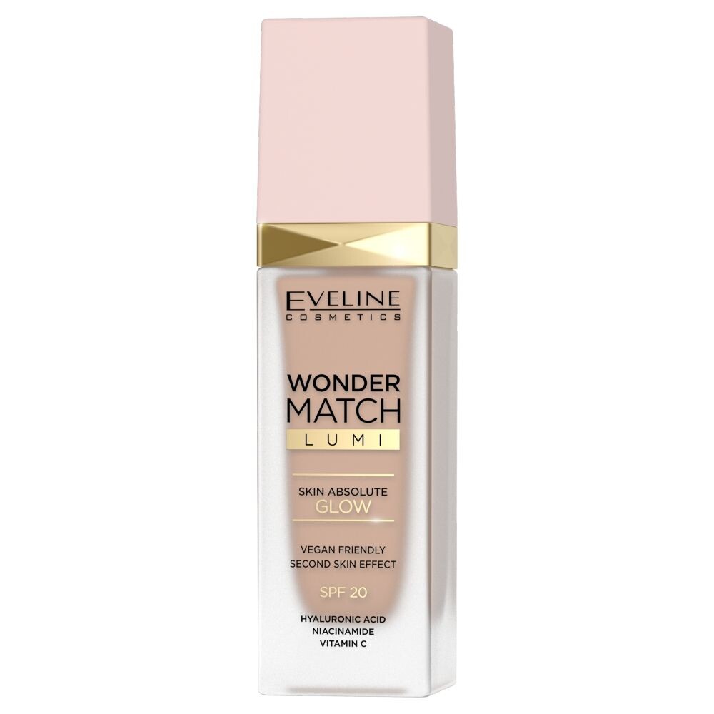 Eveline Wonder Match Lumi SPF20 Праймер для лица, 20 Nude Warm
Eveline Wonder Match Lumi SPF20 Праймер для лица, 20 Nude Warm