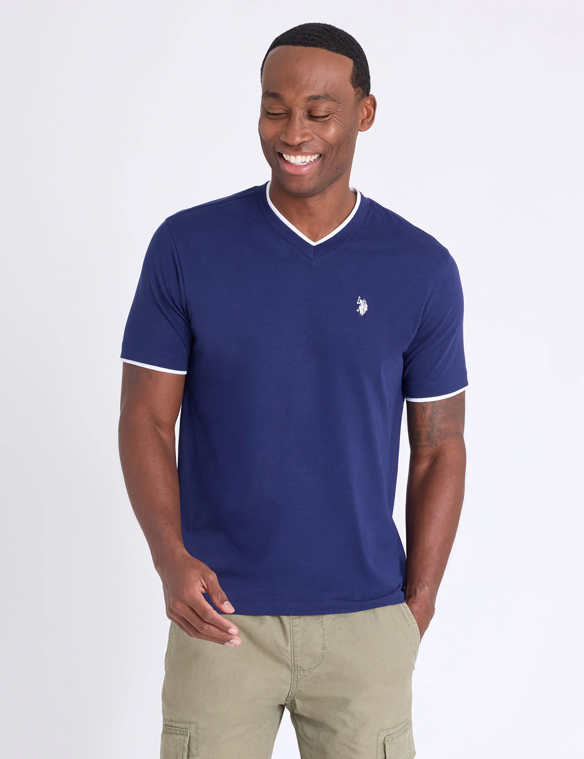 Футболка U.S. Polo Assn Double V-neck, темно-синий
Футболка U.S. Polo Assn Double V-neck, темно-синий