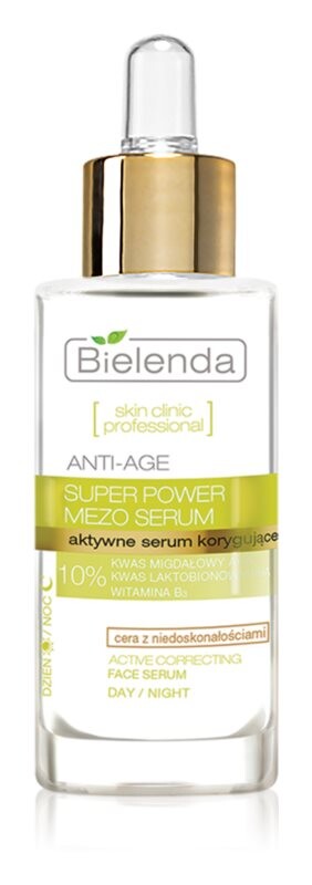 Омолаживающая сыворотка для кожи с несовершенствами Bielenda Skin Clinic Professional Super Power Mezo Serum
Омолаживающая сыворотка для кожи с несовершенствами Bielenda Skin Clinic Professional Super Power Mezo Serum