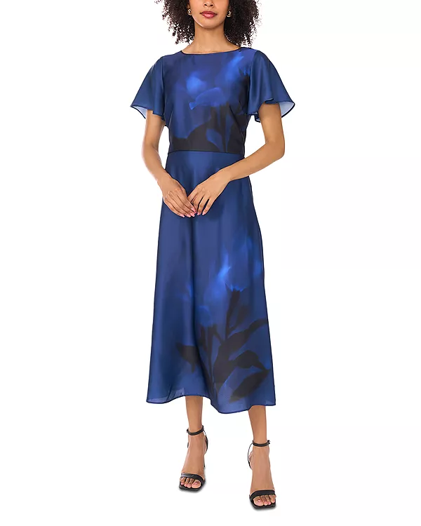 Блузка с рукавами-крылышками и круглым вырезом Vince Camuto, синий
Блузка с рукавами-крылышками и круглым вырезом Vince Camuto, синий