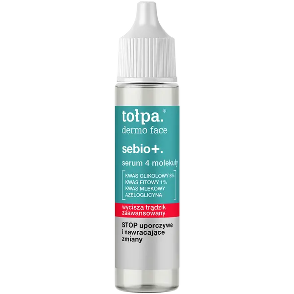 Сыворотка для лица 4 молекулы, 20 мл Tołpa Dermo face sebio
Сыворотка для лица 4 молекулы, 20 мл Tołpa Dermo face sebio
