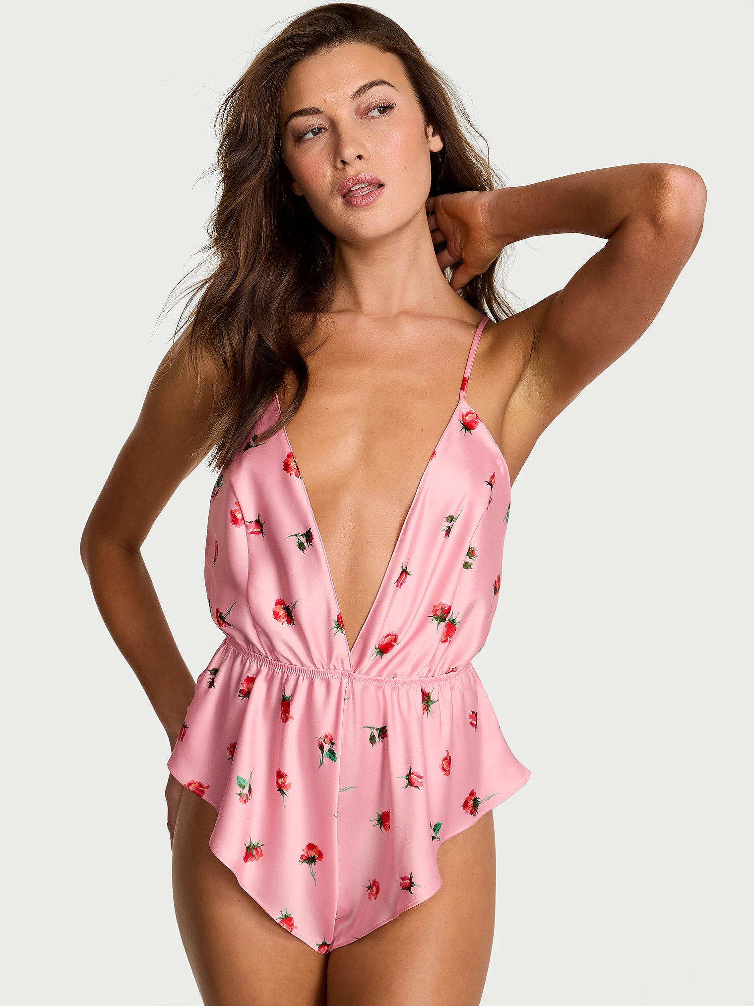 Комбинезон Victoria's Secret Satin Flutter, розовый
Комбинезон Victoria's Secret Satin Flutter, розовый