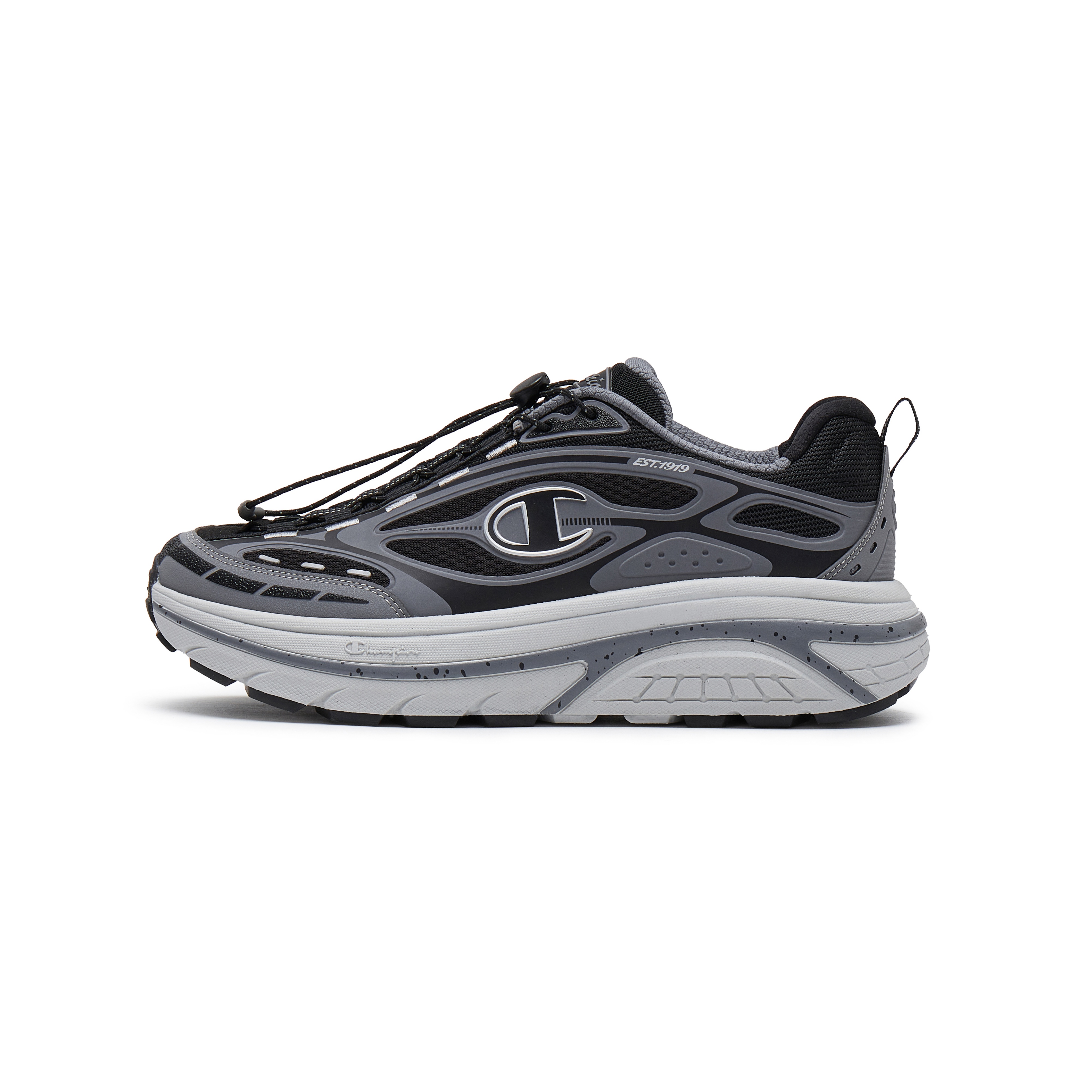 Champion Низкие кроссовки мужские, цвет черный/дымчато-серый 
Champion Низкие кроссовки мужские, цвет черный/дымчато-серый