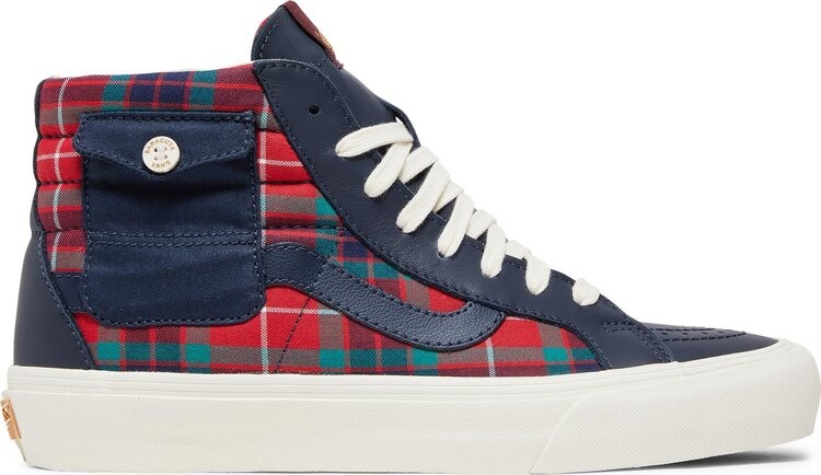 Кеды Vans Baracuta x Sk8-Hi Pocket Vault LX Tartan Plaid, синий
Кеды Vans Baracuta x Sk8-Hi Pocket Vault LX Tartan Plaid, синий