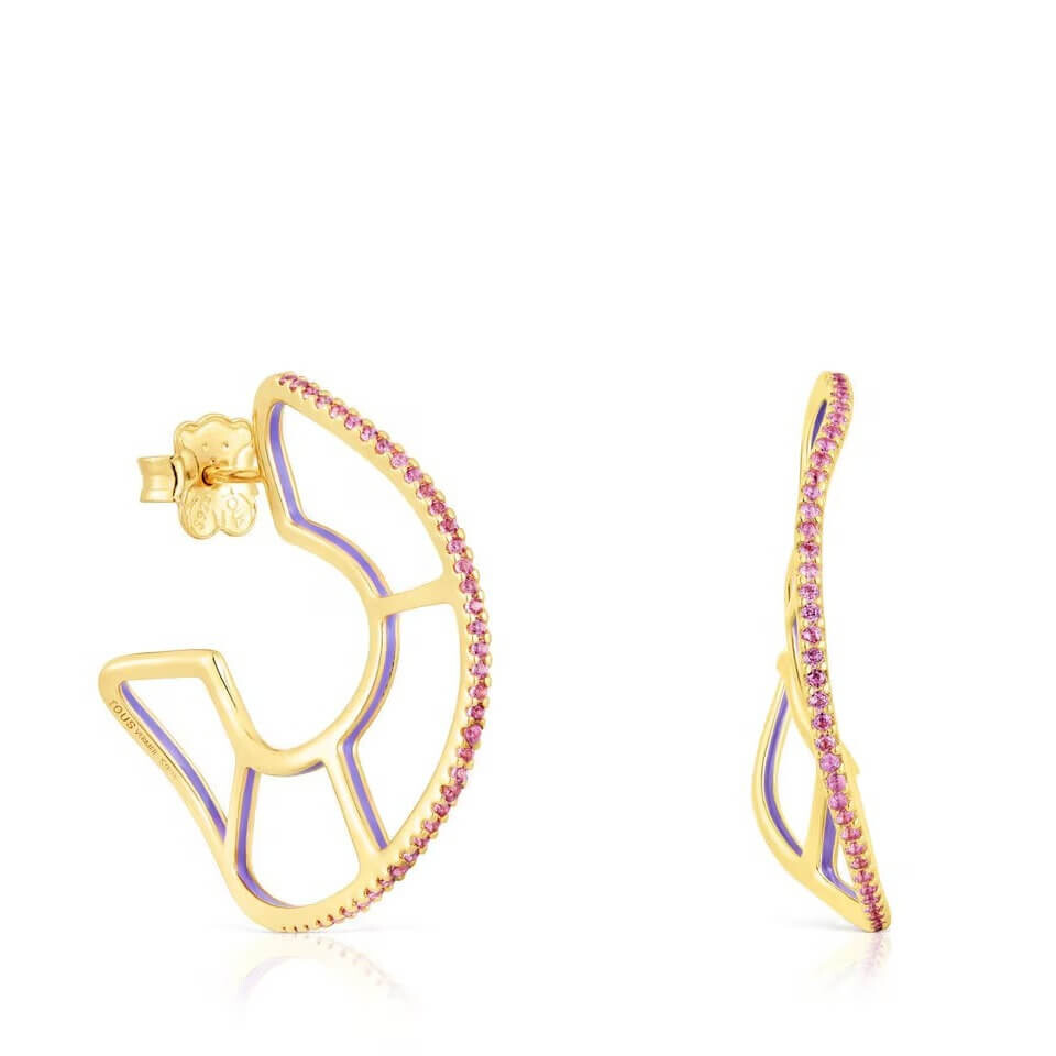 Серьги-кольца Tous Gregal, серебро позолоченное/родолиты
Серьги-кольца Tous Gregal, серебро позолоченное/родолиты