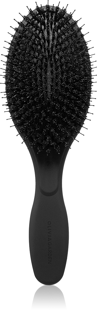Овальная черная щетка для волос Expert Care с нейлоновой щетиной и щетиной из кабана Olivia Garden, 1 шт
Овальная черная щетка для волос Expert Care с нейлоновой щетиной и щетиной из кабана Olivia Garden, 1 шт