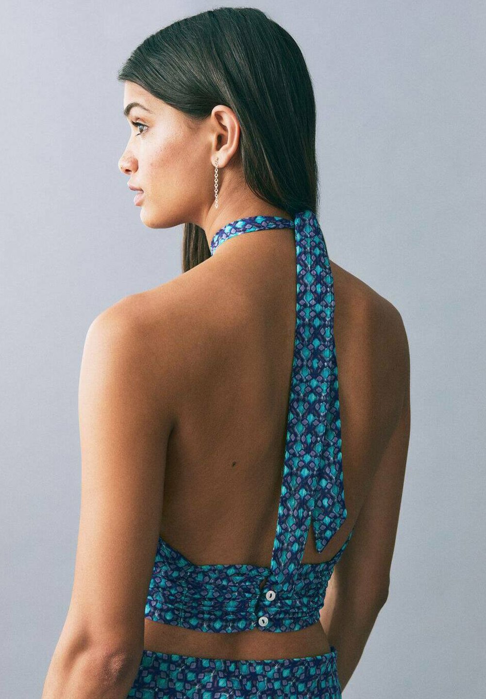 Топ GALAT Mango Kids, бирюзовый 
Топ GALAT Mango Kids, бирюзовый