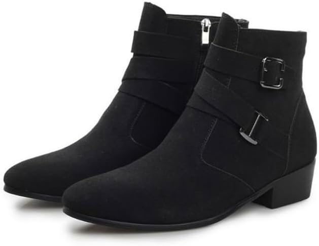 Мужские ботинки с низким кубинским каблуком, панк, с молнией, классические ботинки до щиколотки, оксфорды Waolsu, черный
Мужские ботинки с низким кубинским каблуком, панк, с молнией, классические ботинки до щиколотки, оксфорды Waolsu, черный