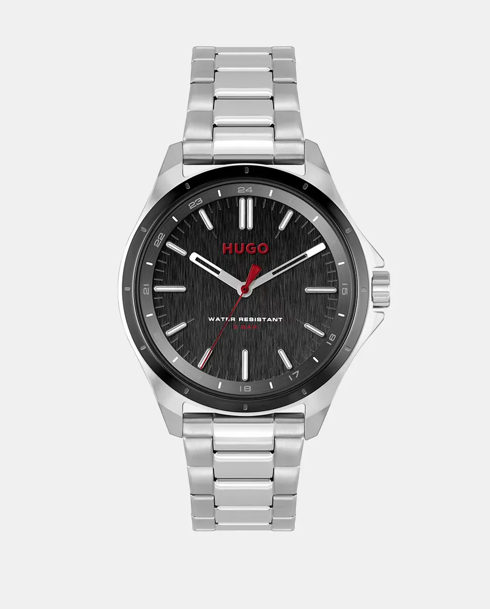 Полные стальные мужские часы 1530323 Hugo, серебряный
Полные стальные мужские часы 1530323 Hugo, серебряный