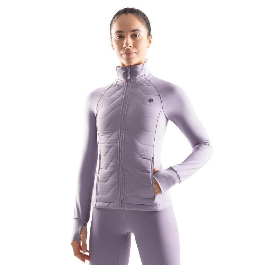 SIROKO Женская легкая утепленная фитнес-куртка Empower, цвет фиолетовый
SIROKO Женская легкая утепленная фитнес-куртка Empower, цвет фиолетовый