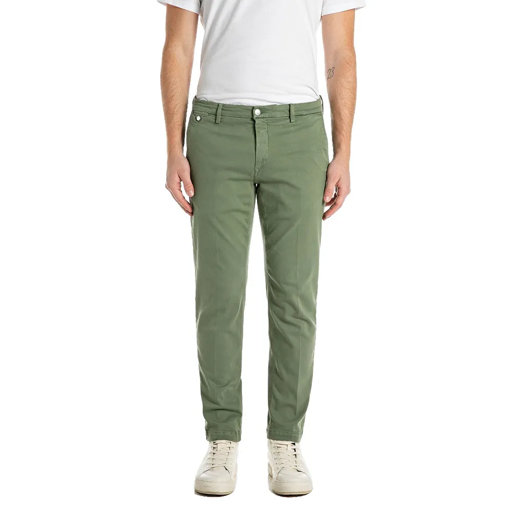 Брюки Replay M9722E.000.8366197, зеленый
Брюки Replay M9722E.000.8366197, зеленый