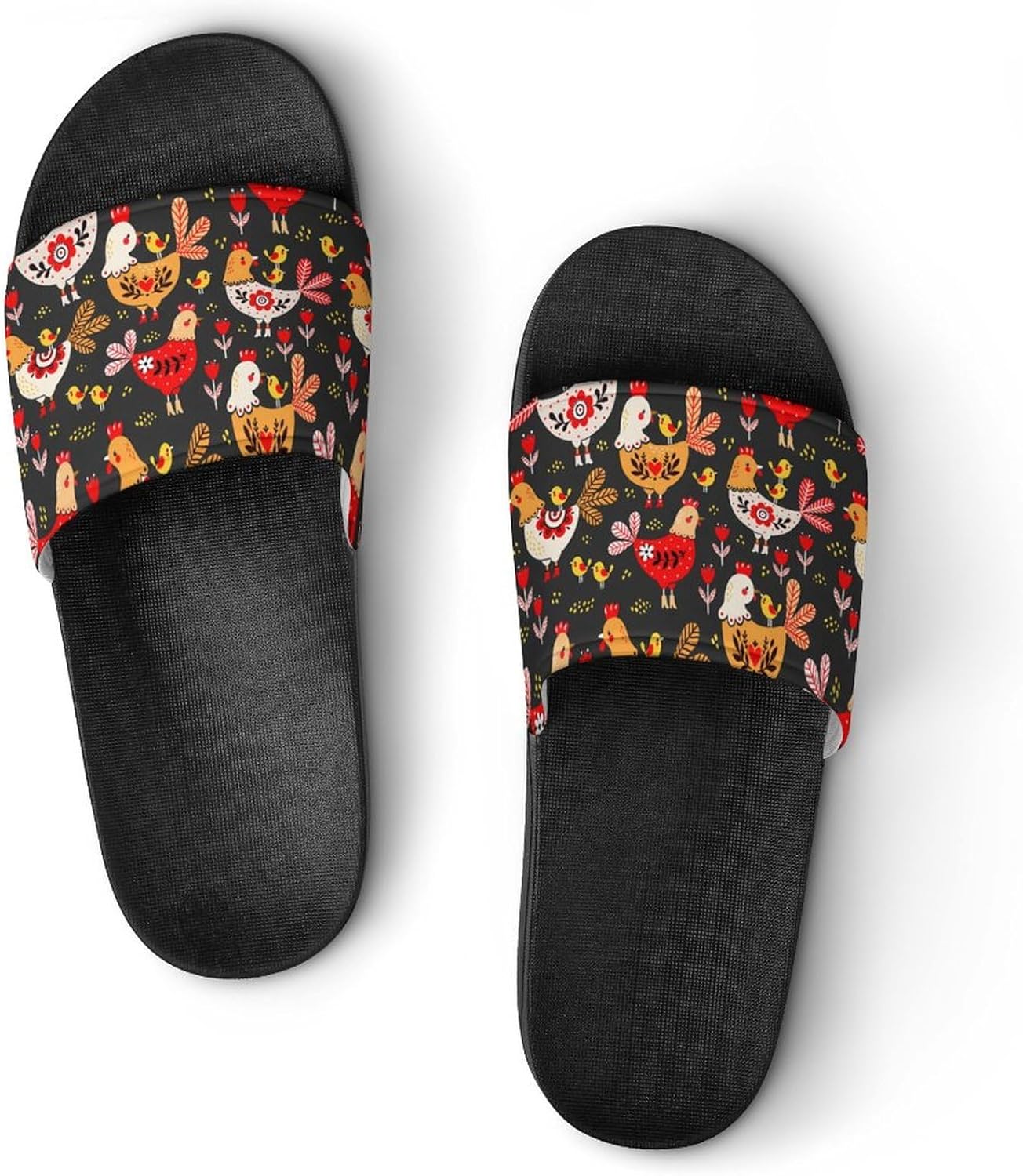 SABebmgfd Желто-белые шлепанцы с рисунком курицы для мужчин и женщин, сандалии-шлепанцы, тапочки, противоскользящие сандалии с открытым носком
SABebmgfd Желто-белые шлепанцы с рисунком курицы для мужчин и женщин, сандалии-шлепанцы, тапочки, противоскользящие сандалии с открытым носком