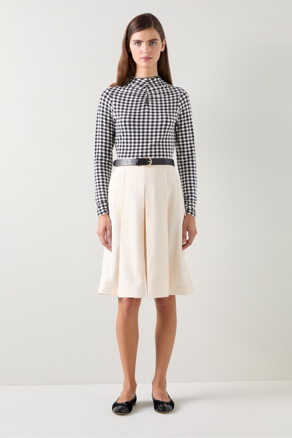 Водолазка с принтом в клетку Laurie Lk Bennett, черный
Водолазка с принтом в клетку Laurie Lk Bennett, черный