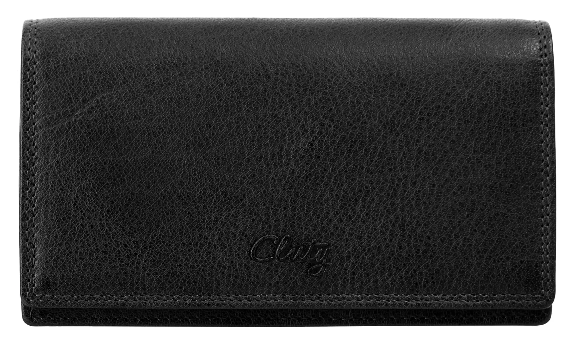 Кошелек Cluty, натуральная кожа, черный
Кошелек Cluty, натуральная кожа, черный