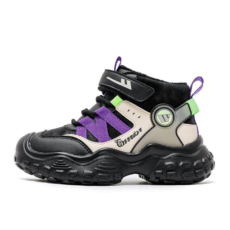 Детские повседневные кроссовки Cloud Sail Series с противоскользящей подошвой, легкие, с амортизацией и средним верхом WARRIOR, черный
Детские повседневные кроссовки Cloud Sail Series с противоскользящей подошвой, легкие, с амортизацией и средним верхом WARRIOR, черный