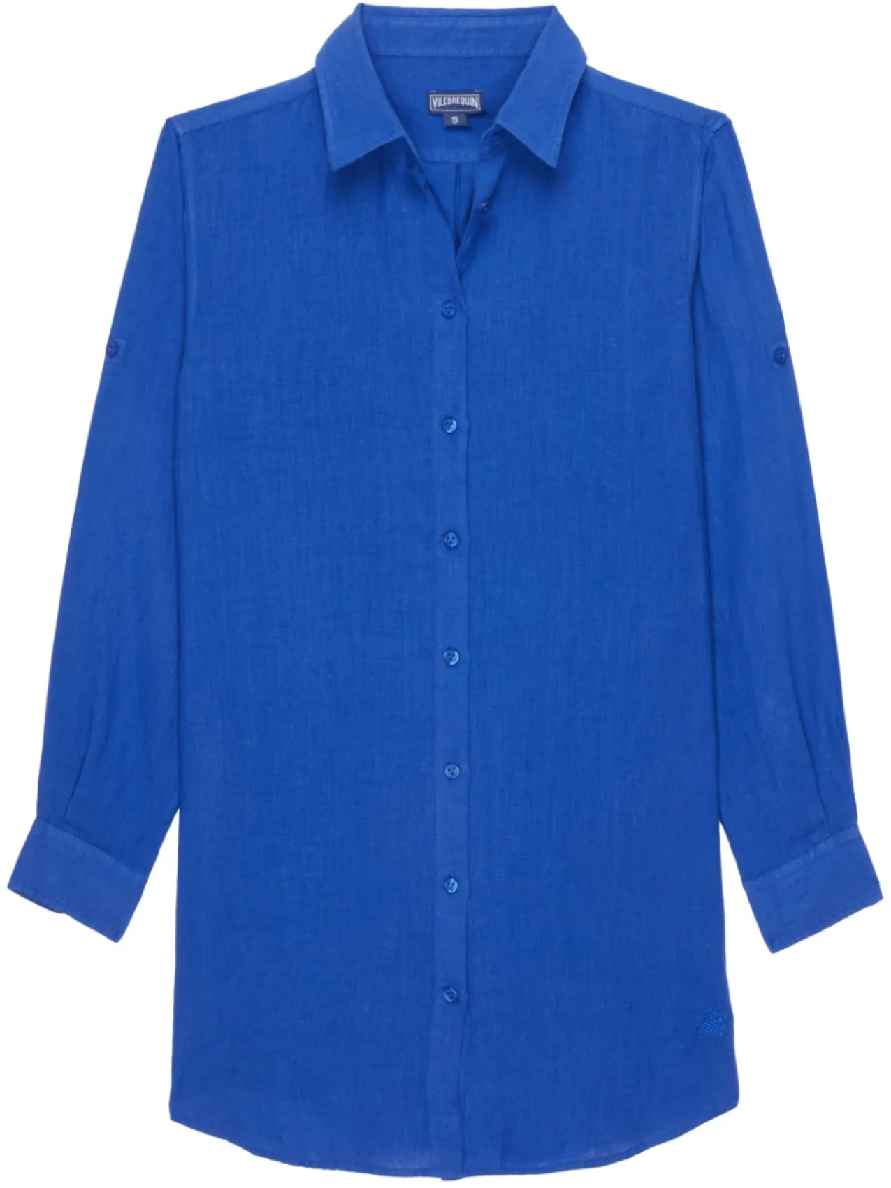 Платье-рубашка однотонное Vilebrequin, синий
Платье-рубашка однотонное Vilebrequin, синий