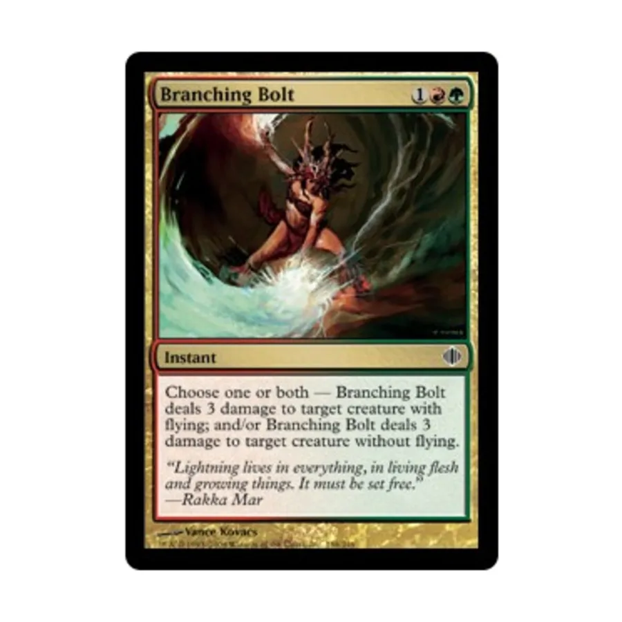 CCG Разветвительный болт (C) (фольга), MTG - Shards of Alara
CCG Разветвительный болт (C) (фольга), MTG - Shards of Alara