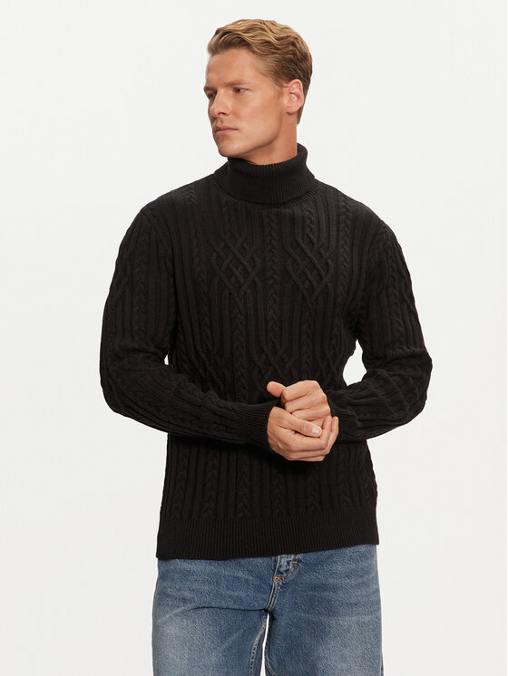 Водолазка свитер обычный крой M4BR18 Z3HD1 Guess, черный
Водолазка свитер обычный крой M4BR18 Z3HD1 Guess, черный