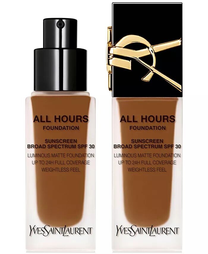 Сияющая матовая основа All Hours SPF 30 Yves Saint Laurent, цвет Dw7
Сияющая матовая основа All Hours SPF 30 Yves Saint Laurent, цвет Dw7