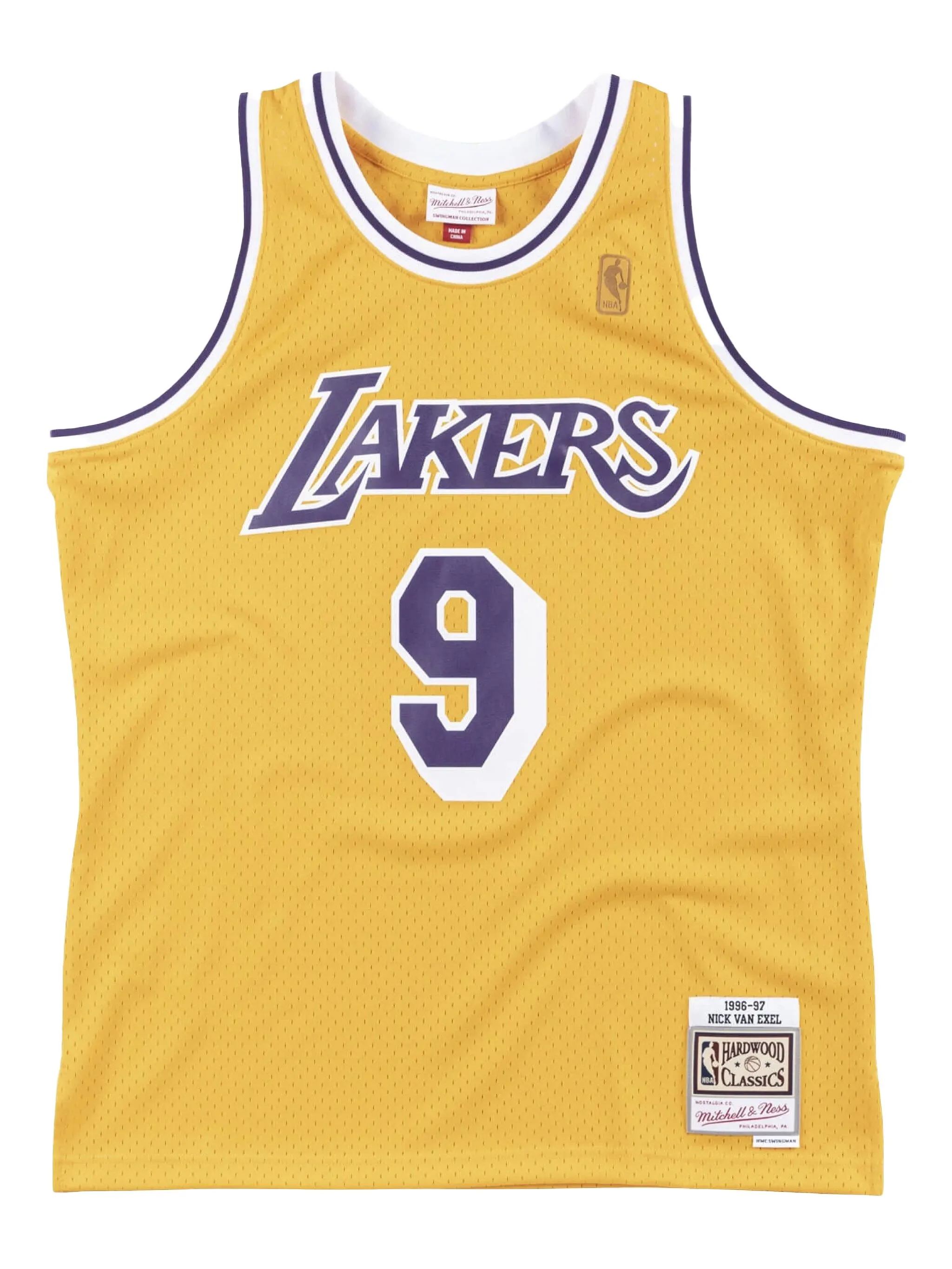 Топ LA Lakers 1996 Nick Van Exel Swingman из коллаборации с NBA Mitchell & Ness, желтый
Топ LA Lakers 1996 Nick Van Exel Swingman из коллаборации с NBA Mitchell & Ness, желтый