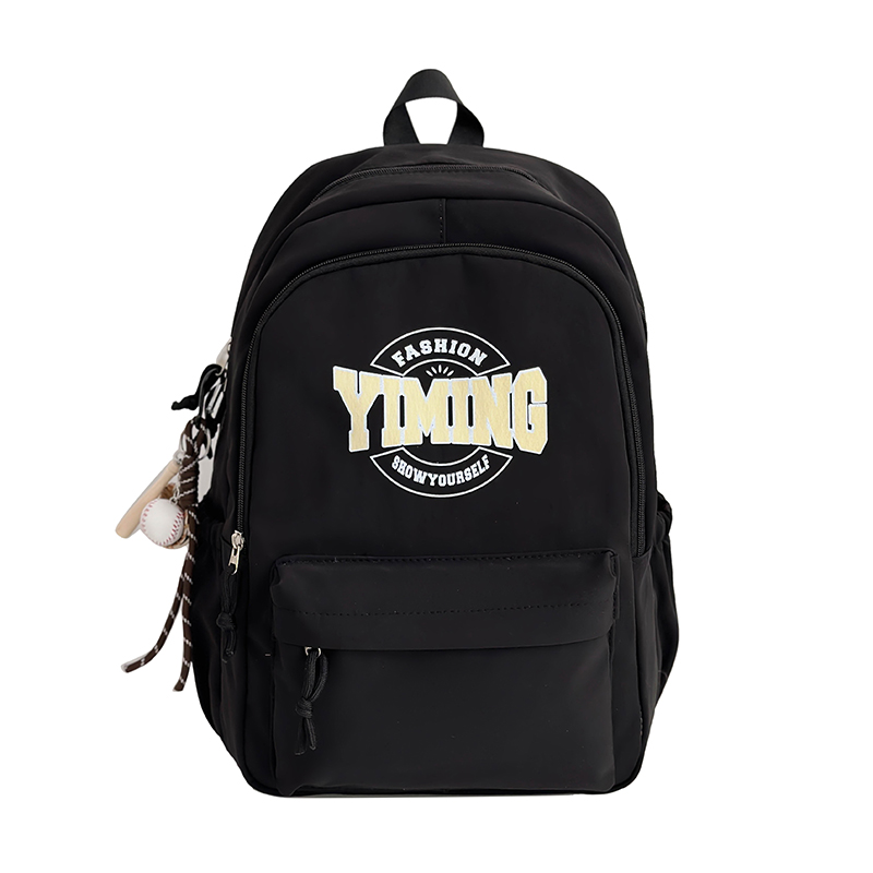 DCLOUD Нейлоновый рюкзак унисекс красный белый синий розовый черный, Black 
DCLOUD Нейлоновый рюкзак унисекс красный белый синий розовый черный, Black