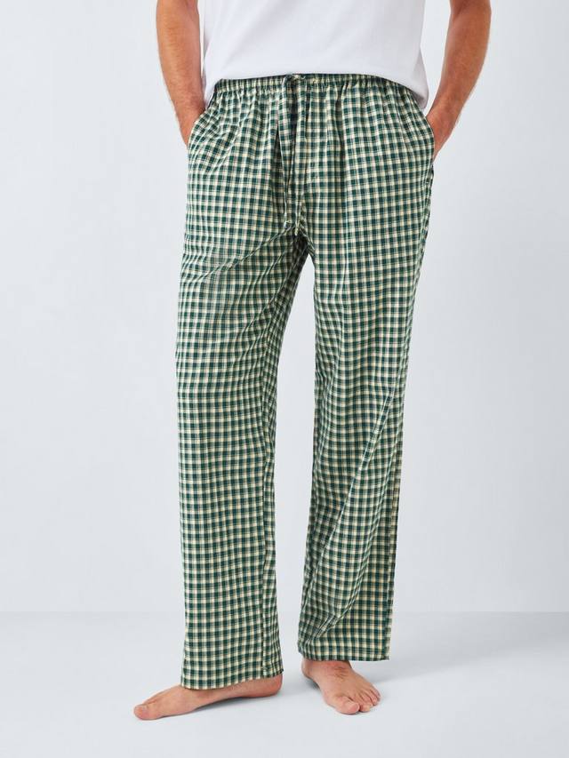 Органические хлопковые брюки для отдыха в клетку John Lewis, Green Dark
Органические хлопковые брюки для отдыха в клетку John Lewis, Green Dark