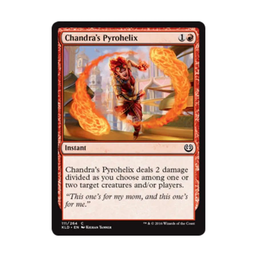 CCG Пирогеликс Чандры (клавиша C), MTG - Kaladesh
CCG Пирогеликс Чандры (клавиша C), MTG - Kaladesh