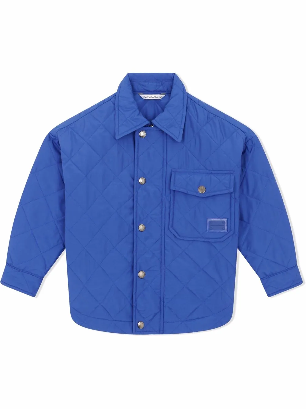 Стеганая куртка с нагрудным карманом Dolce & Gabbana Kids, синий
Стеганая куртка с нагрудным карманом Dolce & Gabbana Kids, синий