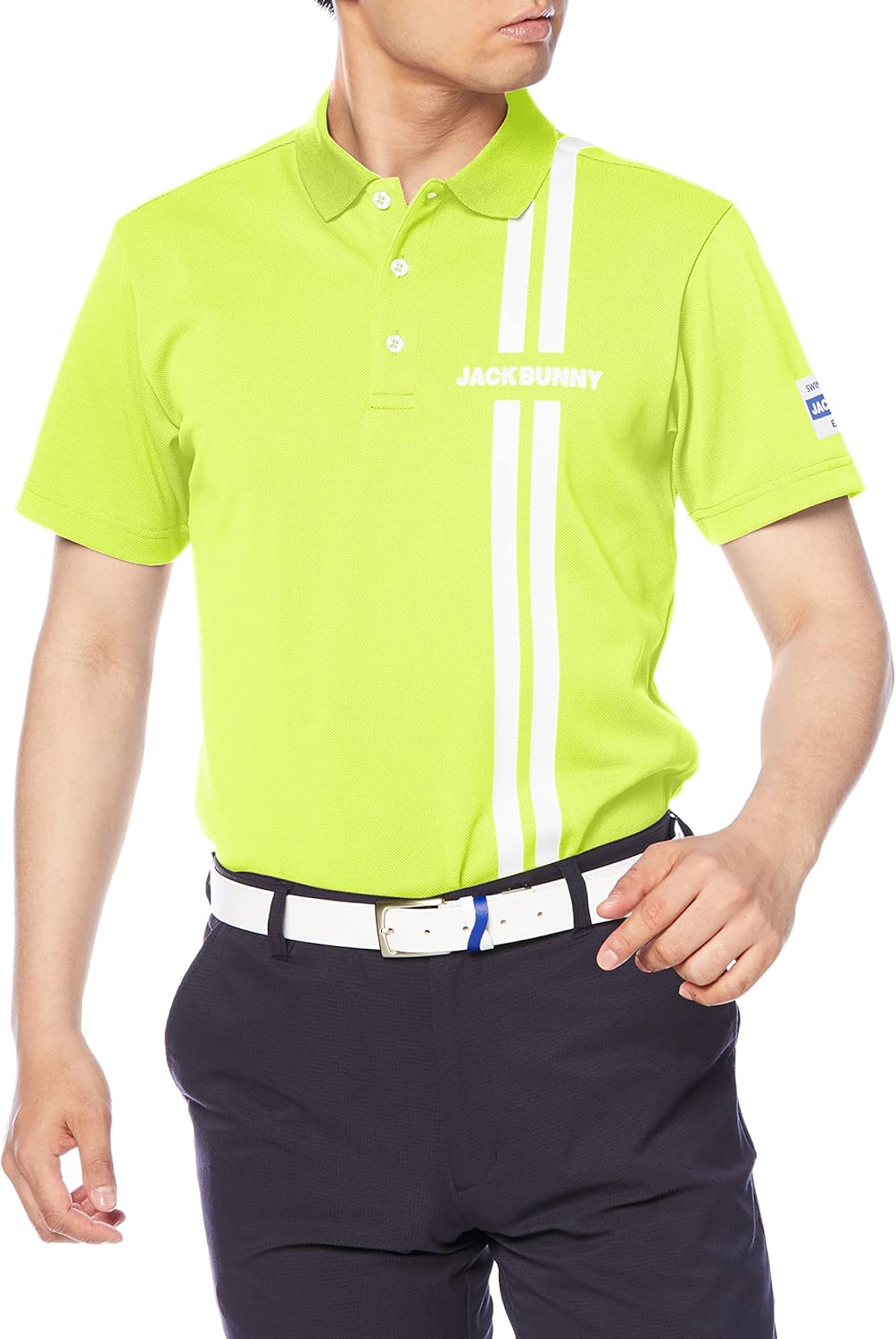 Мужская поло-рубашка с коротким рукавом Jack Bunny 262-2160237 (Theo: влагоотводящая и быстросохнущая ткань) / Одежда для гольфа, лайм
Мужская поло-рубашка с коротким рукавом Jack Bunny 262-2160237 (Theo: влагоотводящая и быстросохнущая ткань) / Одежда для гольфа, лайм