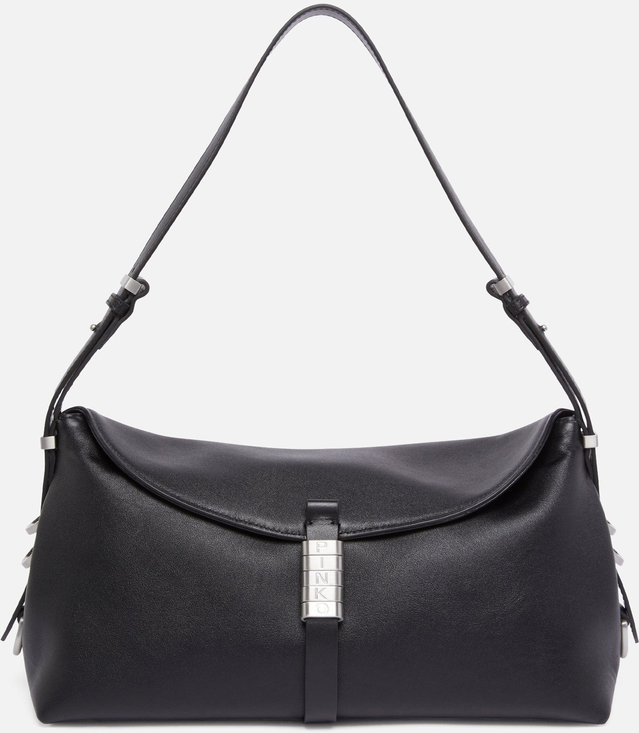 Сумка Pinko Medium Leather Saddle, черный
Сумка Pinko Medium Leather Saddle, черный