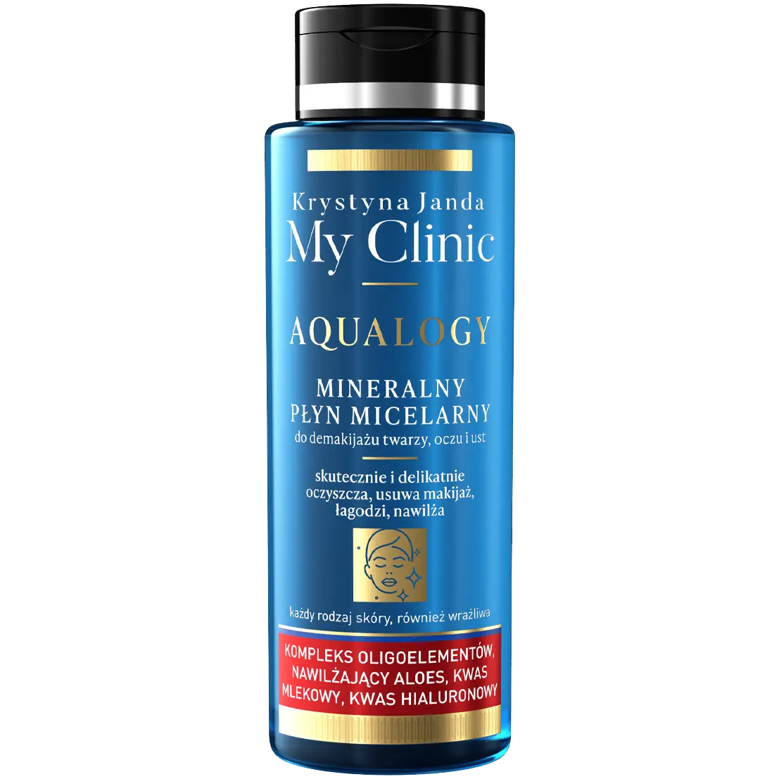 Krystyna Janda Aqualogy минеральная мицеллярная жидкость для лица, 400 мл
Krystyna Janda Aqualogy минеральная мицеллярная жидкость для лица, 400 мл