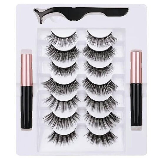 Магнитные ресницы 7 пар + Пинцет + Подводка для глаз х 2 9х03мм Ag851b Aptel
Магнитные ресницы 7 пар + Пинцет + Подводка для глаз х 2 9х03мм Ag851b Aptel