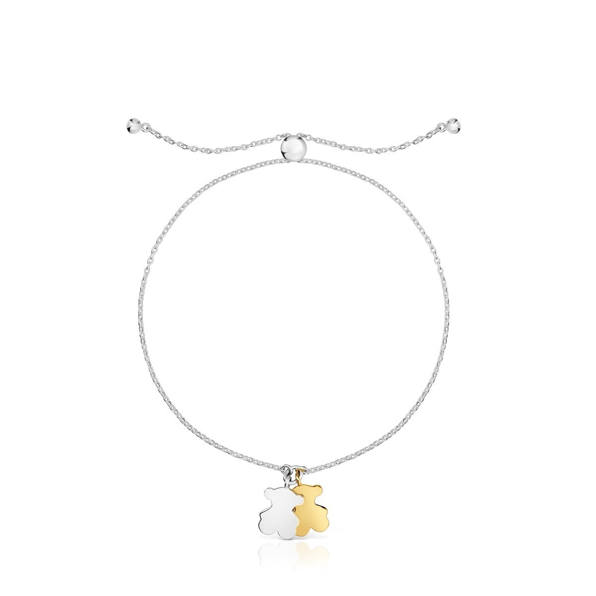 Браслет-цепочка Tous Sweet Dolls Two-Tone Bear, серебро
Браслет-цепочка Tous Sweet Dolls Two-Tone Bear, серебро