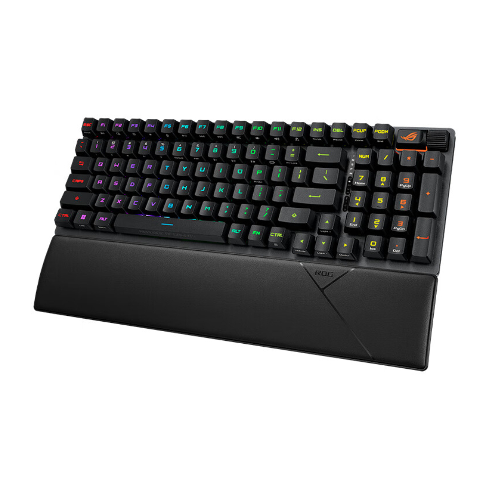 Клавиатура игровая Asus ROG Strix Scope II 96, RX Red, PBT, чёрный, английская раскладка
Клавиатура игровая Asus ROG Strix Scope II 96, RX Red, PBT, чёрный, английская раскладка