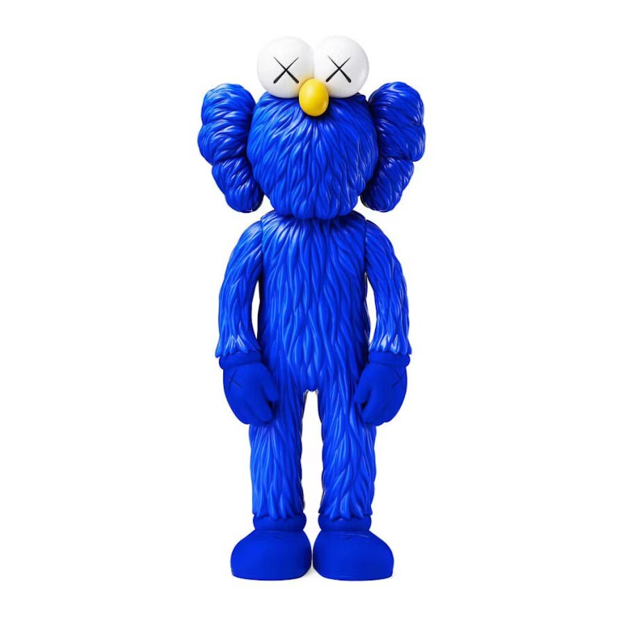 Виниловая фигурка Kaws BFF MOMA Open Edition, синий 
Виниловая фигурка Kaws BFF MOMA Open Edition, синий