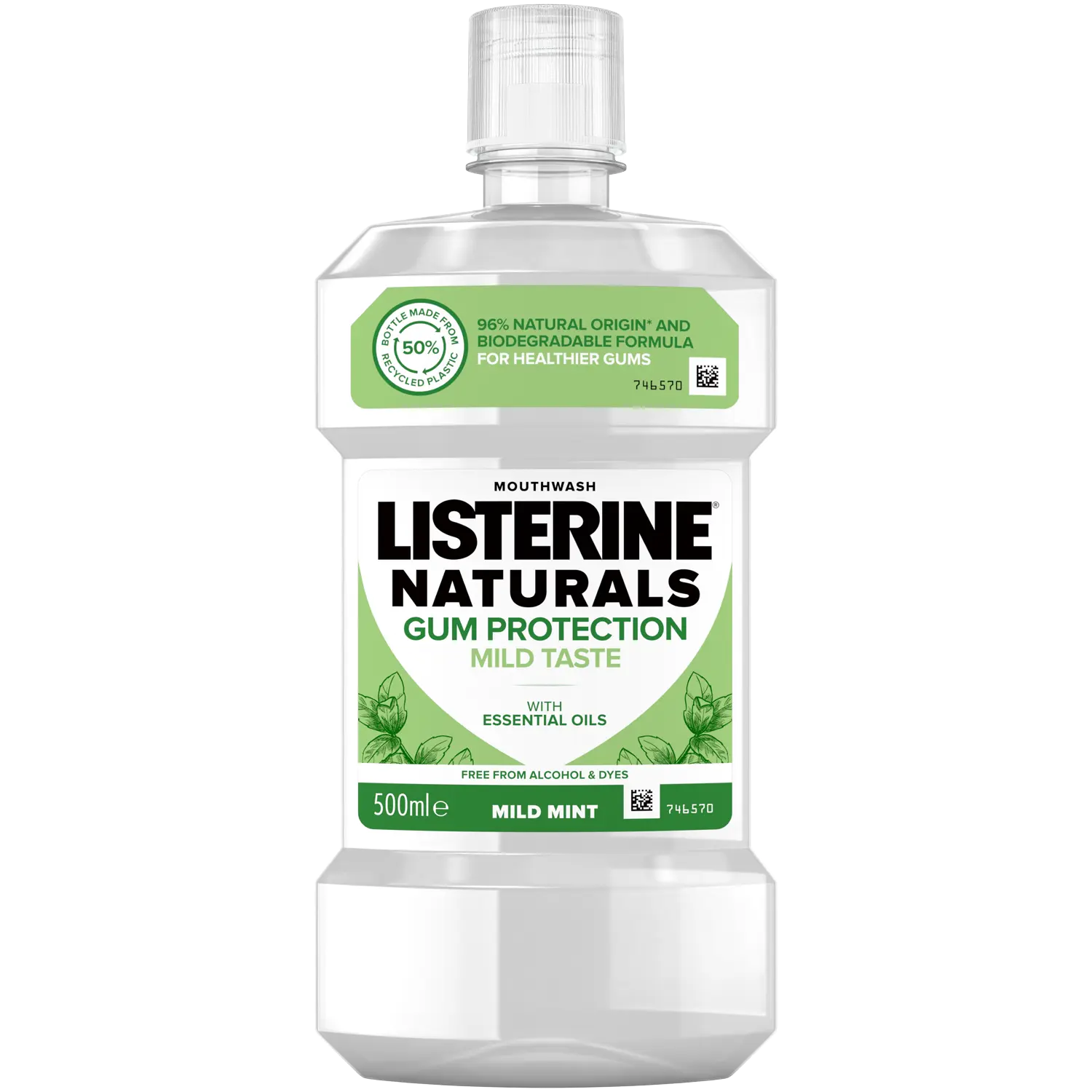Listerine Naturals Gum Protection жидкость для полоскания рта, 500 мл
Listerine Naturals Gum Protection жидкость для полоскания рта, 500 мл