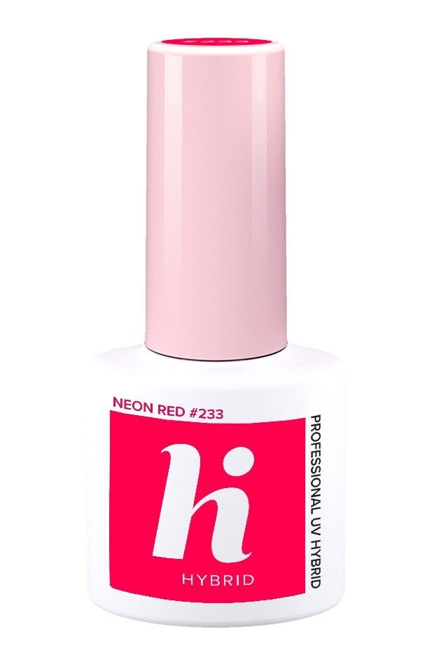 Hi Hybrid гибридный лак для ногтей, 233 Neon Red
Hi Hybrid гибридный лак для ногтей, 233 Neon Red