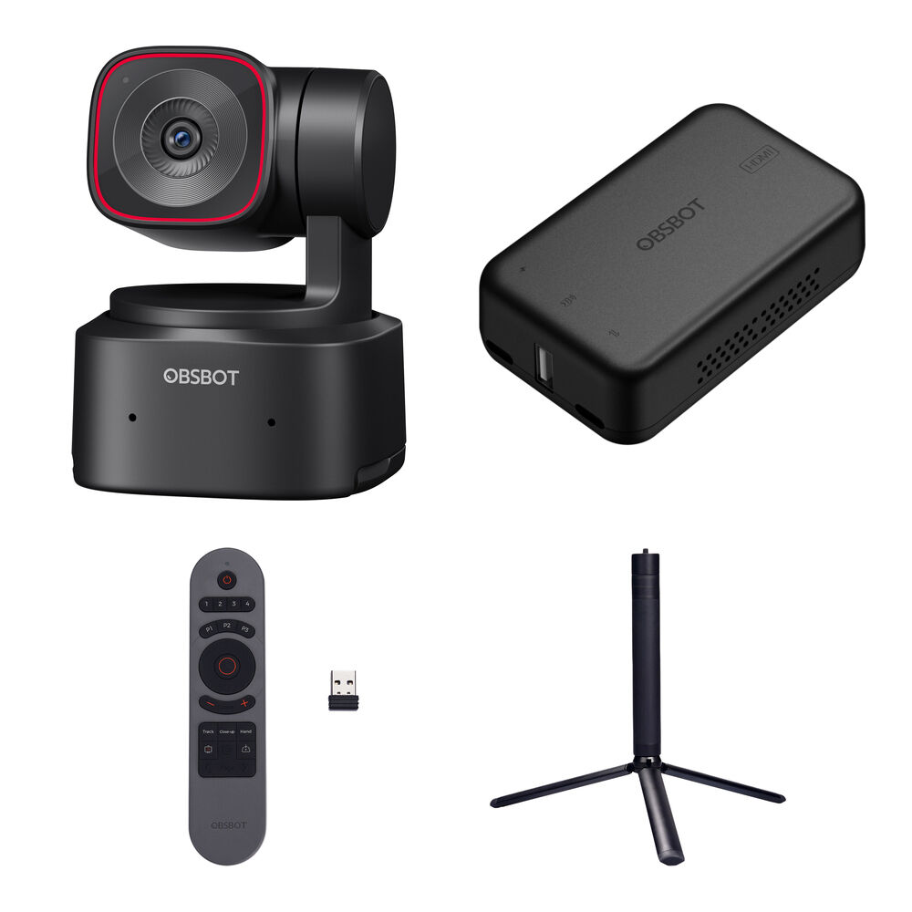 Веб-камера OBSBOT Tiny 2 Lite AI-Powered 4K PTZ Webcam Kit C.B.8.00012
Веб-камера OBSBOT Tiny 2 Lite AI-Powered 4K PTZ Webcam Kit C.B.8.00012
