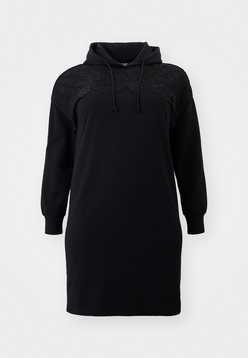 Дневное платье CARLIZZY HOOD DRESS ONLY Carmakoma, черный 
Дневное платье CARLIZZY HOOD DRESS ONLY Carmakoma, черный