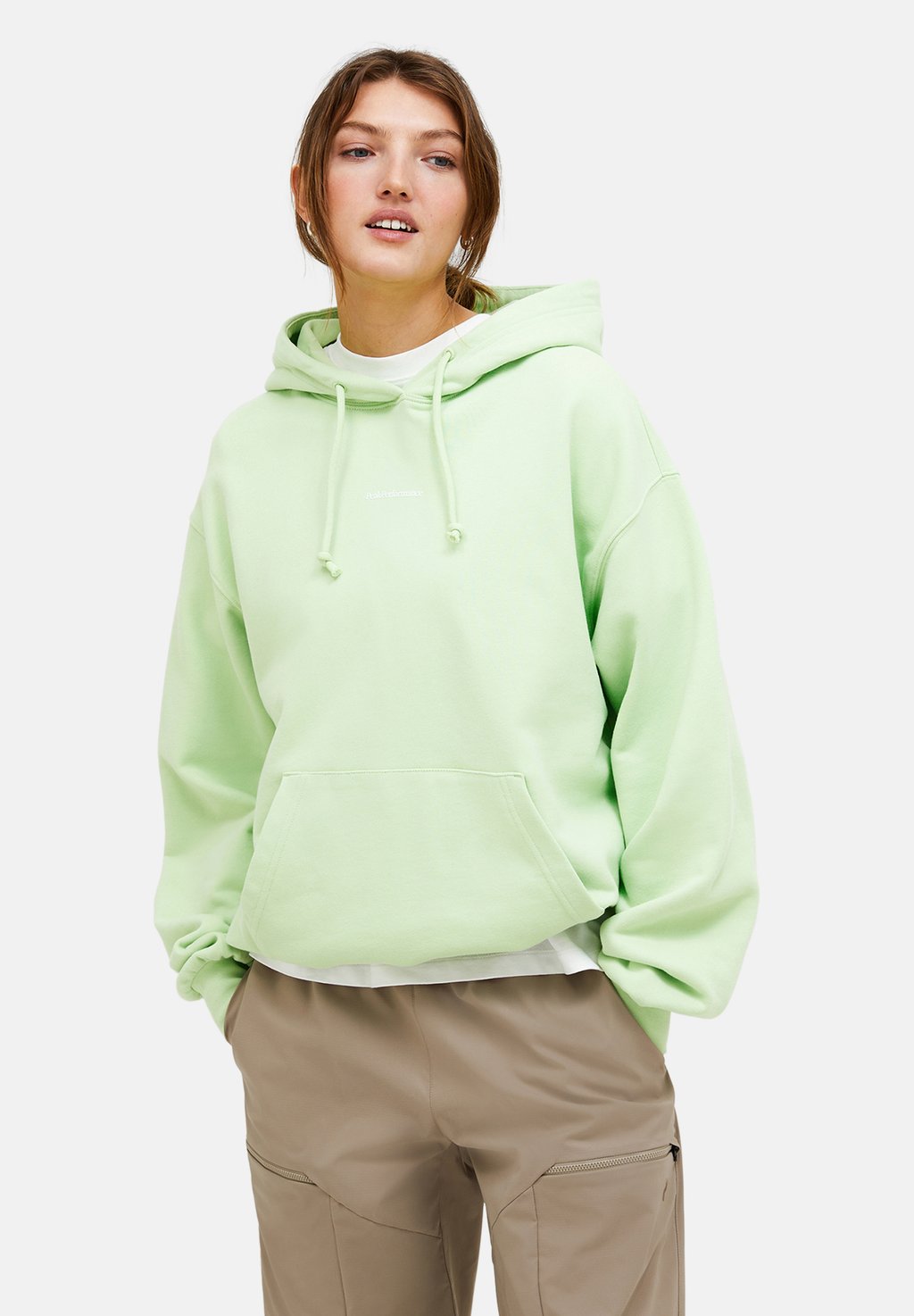 Толстовка с капюшоном ORIGINAL HOOD Peak Performance, светло-зеленый
Толстовка с капюшоном ORIGINAL HOOD Peak Performance, светло-зеленый